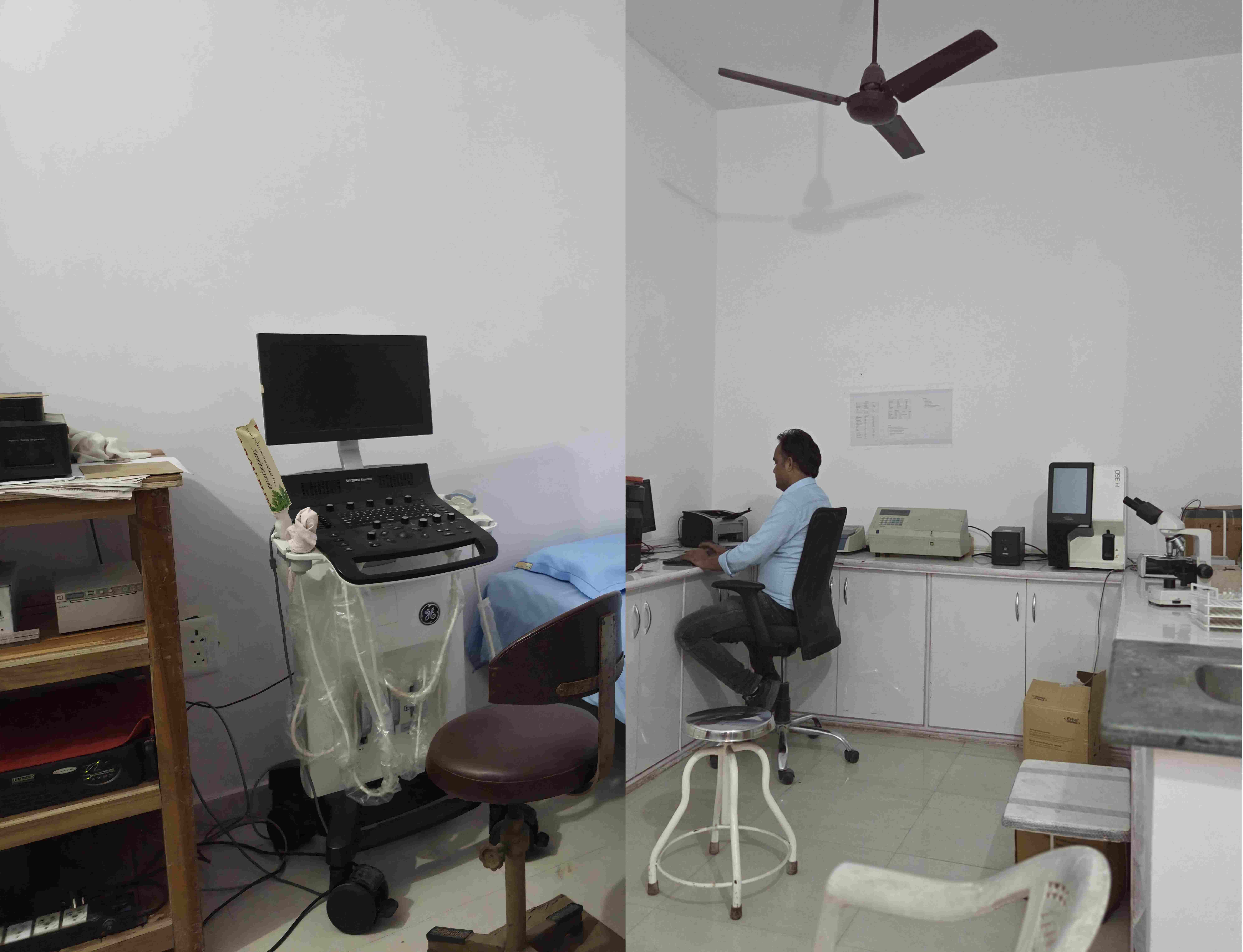 Diagnostic lab x-ray ultrasound pathology